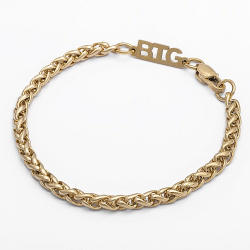 CLIMAX 5MM Gold Bracelet Stainless Steel 316L Gold Plated 18K