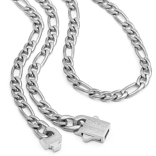 FIGARO 4MM Silver Neck Chain Stainless Steel 316L