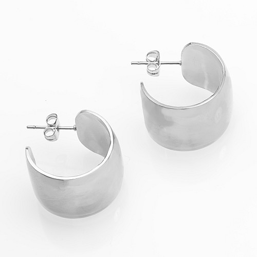 LEYLA Silver Earring Made of Stainless Steel 316L