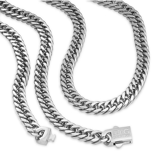 AVATAR 7MM Silver 316L Stainless Steel Neck Chain
