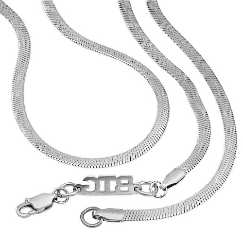 KNIGHT 3MM Silver Neck chain stainless steel 316L