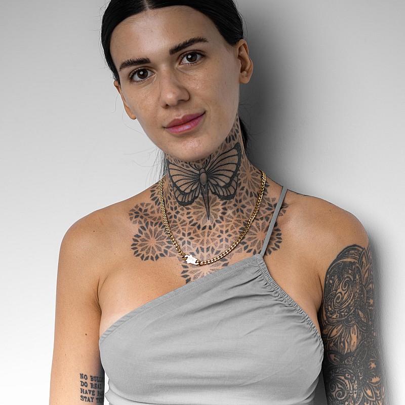 FIOR 5MM Gold Necklace Stainless Steel 316L Gold Plated 18K