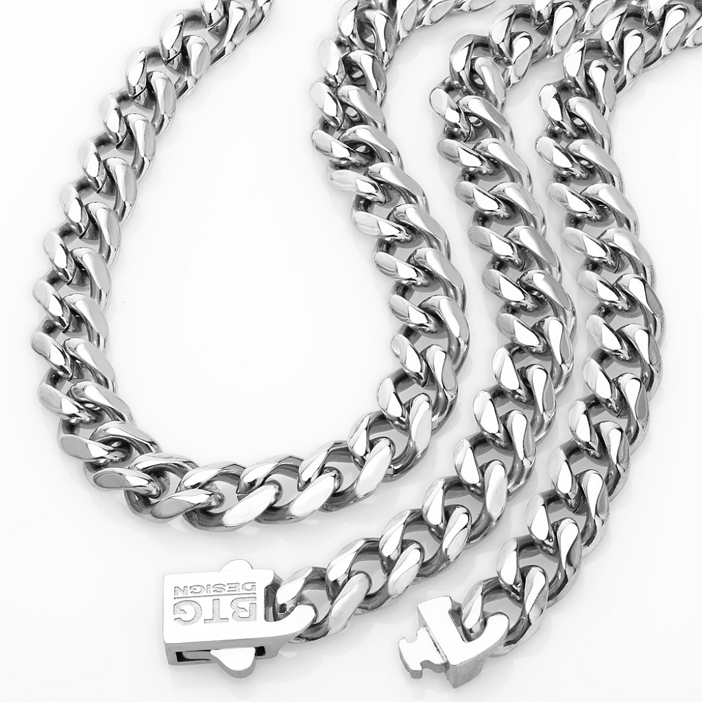 316L Stainless Steel Chain Necklace – FORGECRAFT