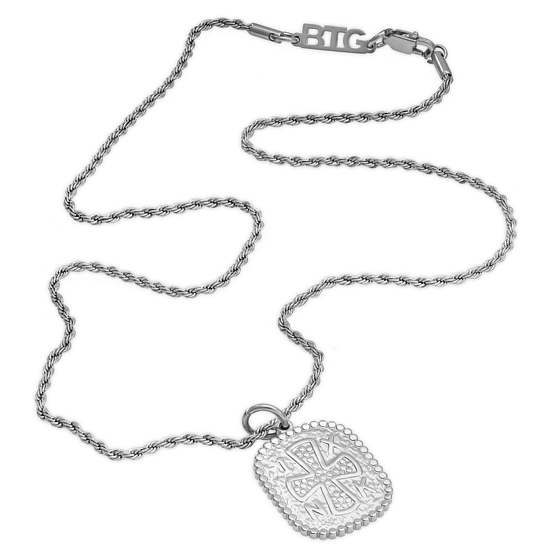 BICO Silver Neck Necklace Stainless Steel 316L