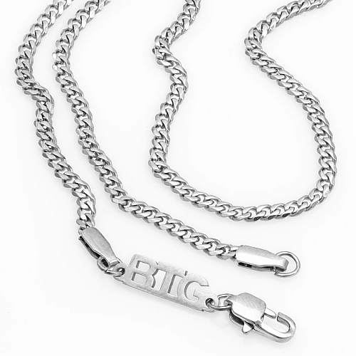 BTG FLAT 3MM SILVER