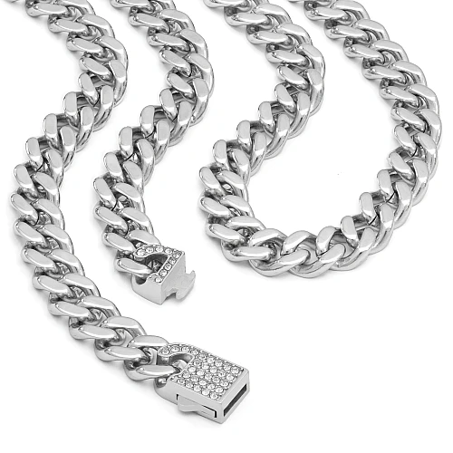 BTG CUBAN ZIRCON 9MM SILVER